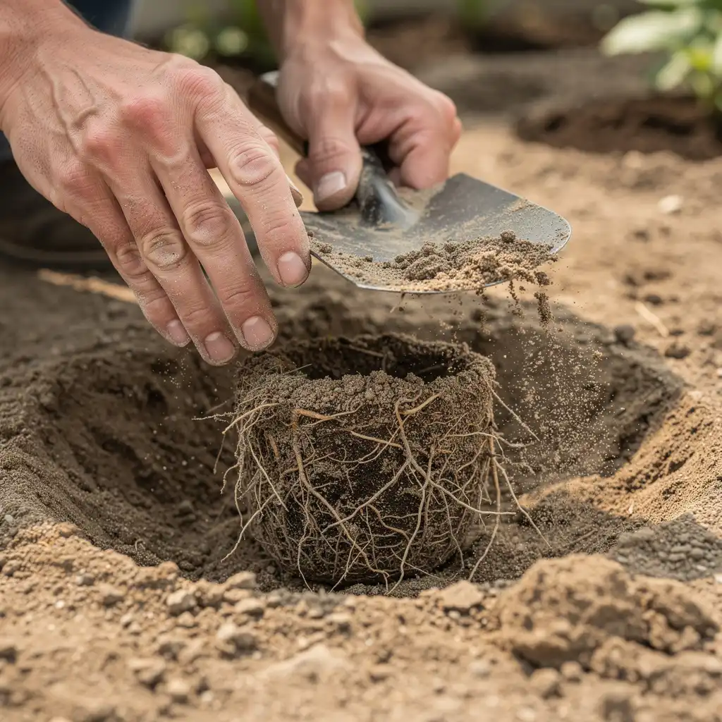 Plantation en pleine terre