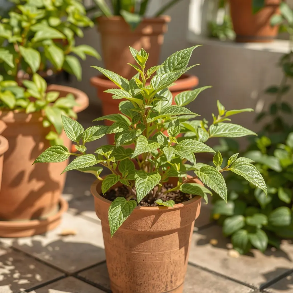 Jeune plant en pot