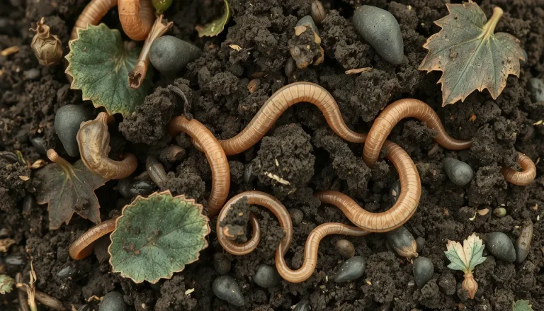 Que mange un ver de terre ? Son régime alimentaire complet et son rôle dans le sol