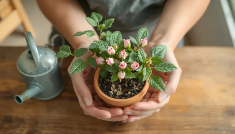 Guide d’entretien du mini rosier : plantation, arrosage, taille et soins