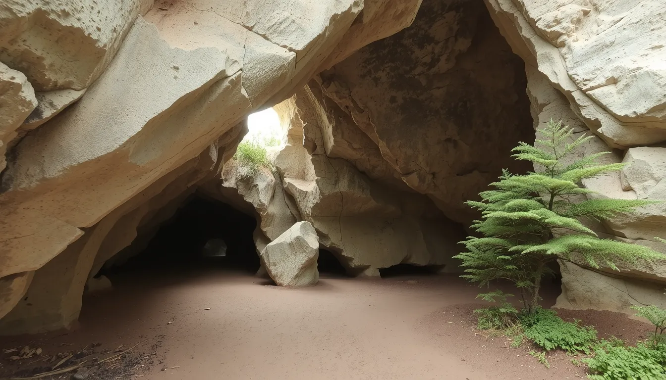 grotte dans les landes