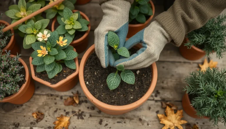 Jardinière d’automne et d’hiver : les meilleures plantes et compositions