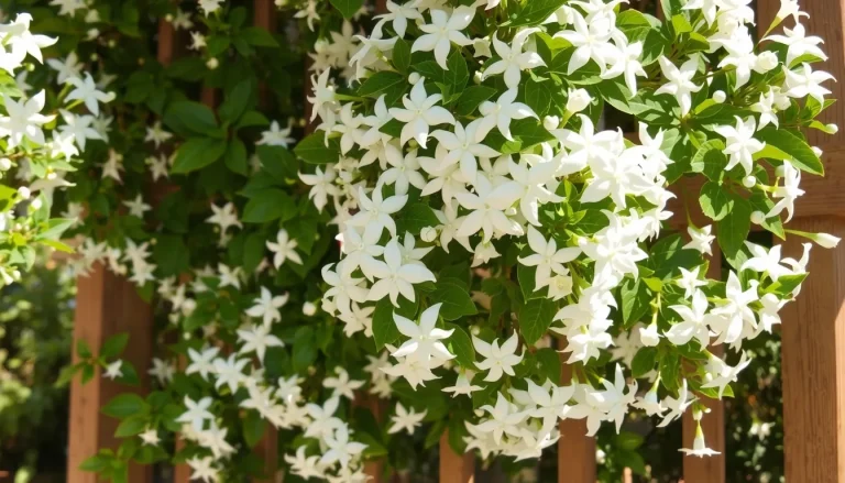 Floraison du jasmin étoilé : période, durée et entretien pour des fleurs abondantes