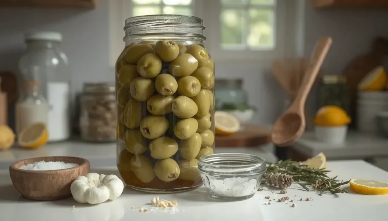 Recette de saumure pour olives vertes : proportions, désamérisation et conservation