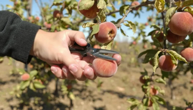 Comment tailler un pêcher de vigne : le guide complet en 6 étapes