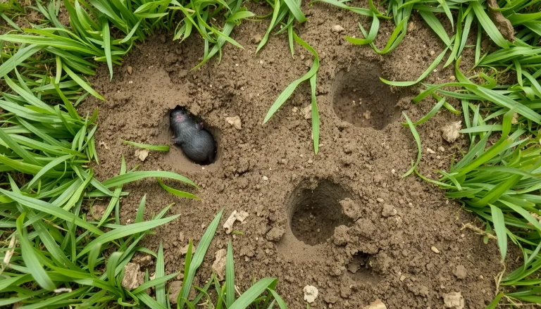 Comment réparer les trous dans le gazon et identifier l&rsquo;animal responsable