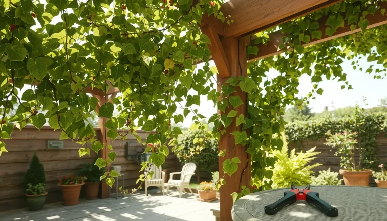 Vigne vierge pour pergola : variétés, plantation et entretien